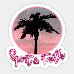 Spirit & Truth: Mindset Sticker